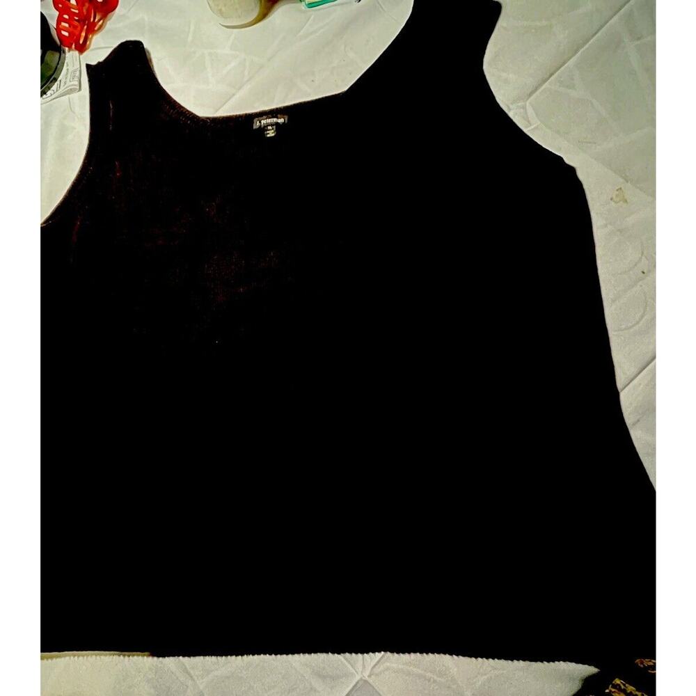 J. Peterman Top Tank Shirt Size XL Cotton Silk Classy Dressy Christmas Party